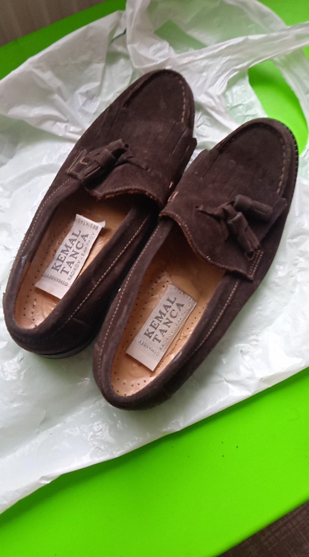 Kahverengi Erkek Çocuk Süet Loafer 38  39 - Görsel 5