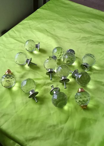 Renkli şeffaf dolap kulp - Görsel 2