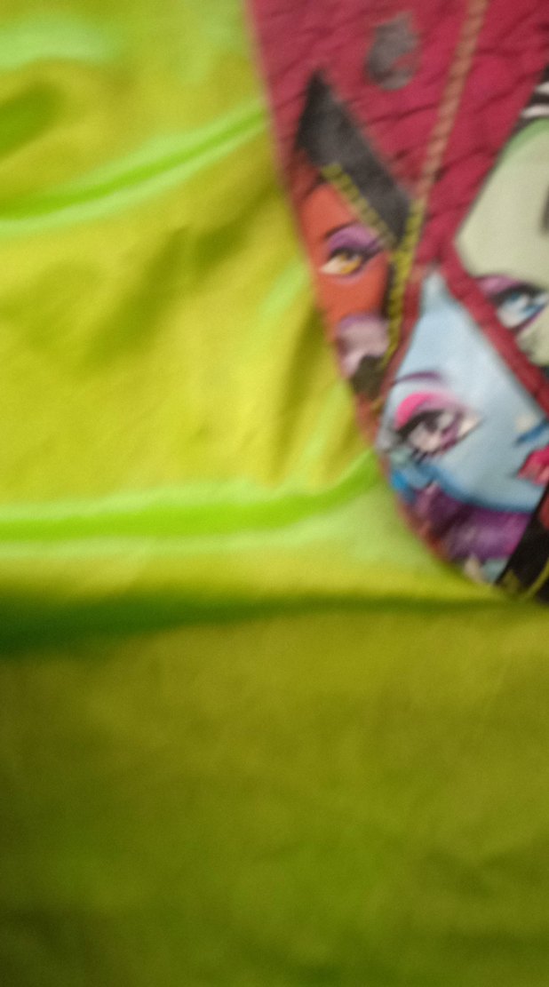 Renkli Pop Kültür Kız Çocuk Terliği Velcro 33 34 - Görsel 5