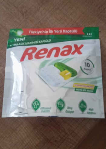 Renax Bulaşık Makinesi Kapsülü 10'lu - Görsel 3