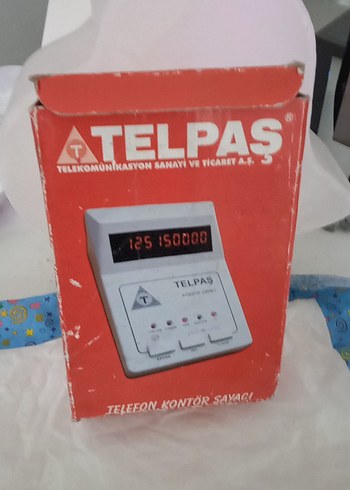Telpas Telefon Kontör Sayacı Gri denemedim uyugun - Görsel 3