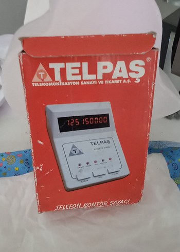 Telpas Telefon Kontör Sayacı Gri denemedim uyugun - Görsel 2