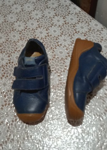 Erkek Bebek İlk Adım Ayakkabısı Mavi - Görsel 5