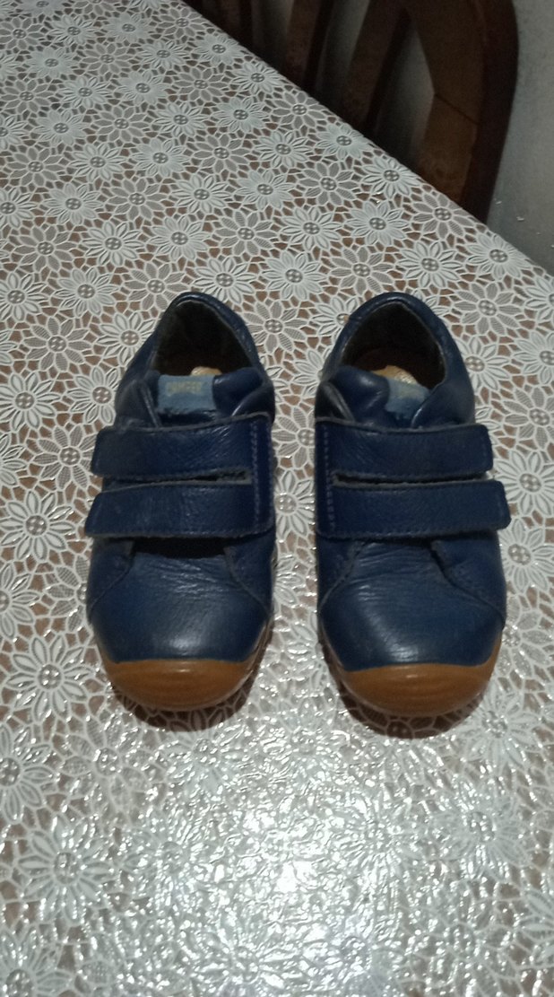 Erkek Bebek İlk Adım Ayakkabısı Mavi - Görsel 2