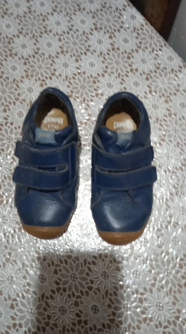 Erkek Bebek İlk Adım Ayakkabısı Mavi - Görsel 3