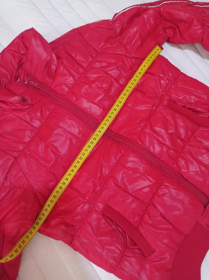 Kırmızı çocuk mont - Görsel 3