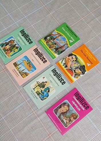 fono ingilizce hikaye kitabı seti 6 kitap - Görsel 8