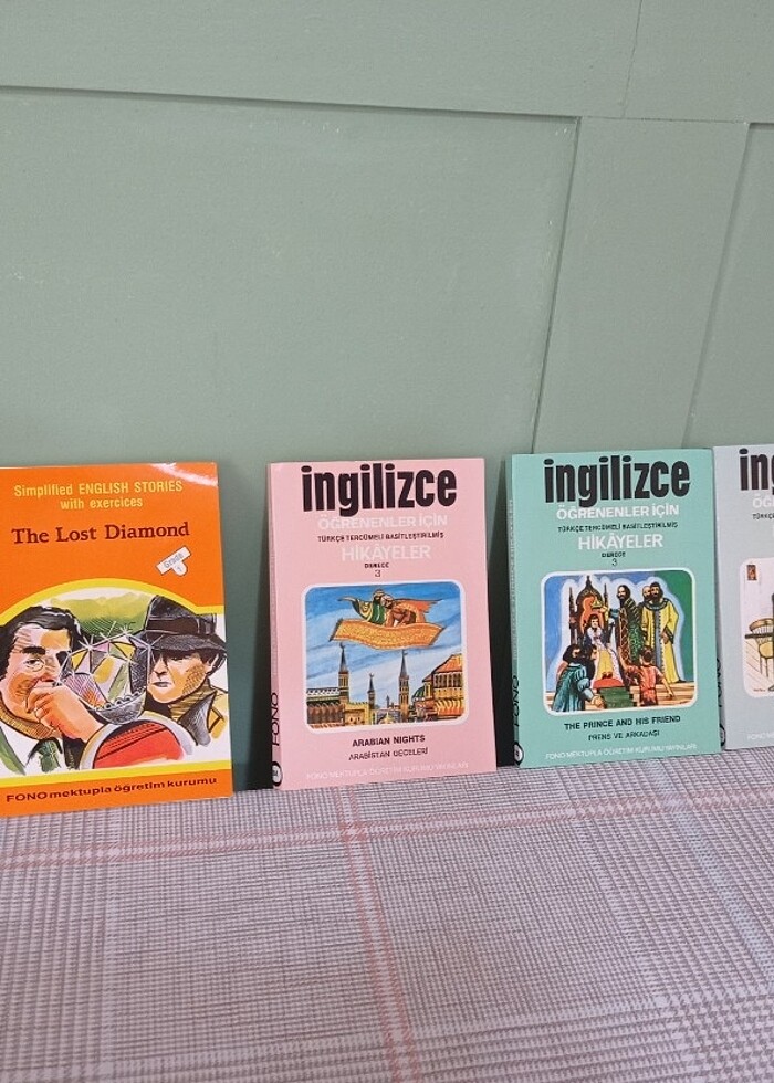 fono ingilizce hikaye kitabı seti 6 kitap - Görsel 5