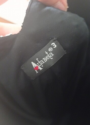 alfabeta taşlı siyah abiye parlayan elbise sırtı açık  - Görsel 8