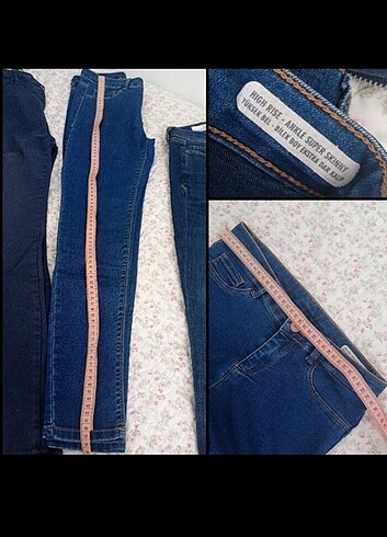 3 adet jeans set lacivert skinny - Görsel 2