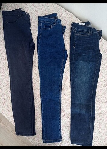 3 adet jeans set lacivert skinny - Görsel 5