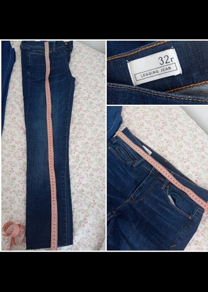3 adet jeans set lacivert skinny - Görsel 4