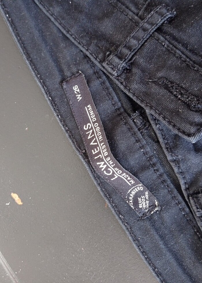 lc waikiki siyah kot pantolon likralı jeans - Görsel 3