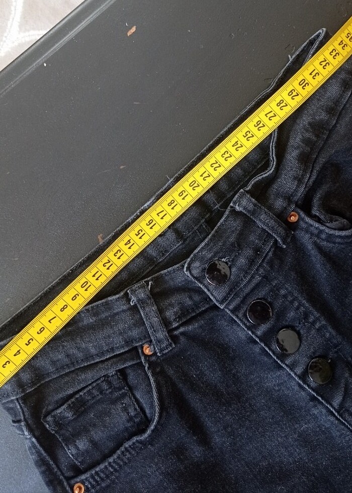 füme kot pantolon likralı  - Görsel 2