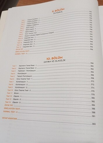 BİLGİ SARMAL AYT MATEMATİK SORU BANKASI  - Görsel 4