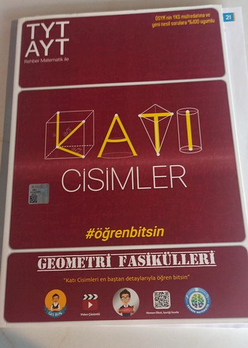 TYT AYT Geometri Katı Cisimler Fasikülü