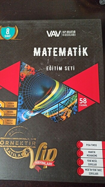 Vip Yayınları 8.Sınıf Matematik Eğitim Seti