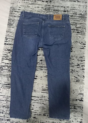 Erkek Lacivert Denim Regular Fit Jean - Görsel 4