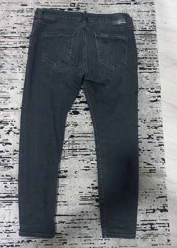Gri Erkek Denim Rahat Kesim Jean - Görsel 10