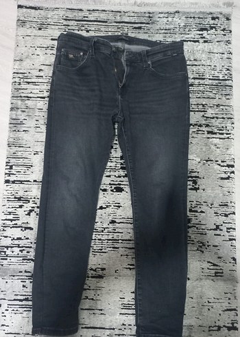 Gri Erkek Denim Rahat Kesim Jean - Görsel 3