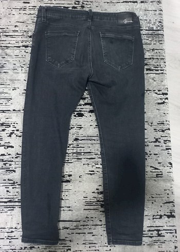 Gri Erkek Denim Rahat Kesim Jean - Görsel 9