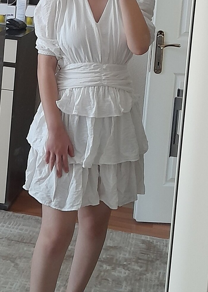 Kısa  elbise - Görsel 5