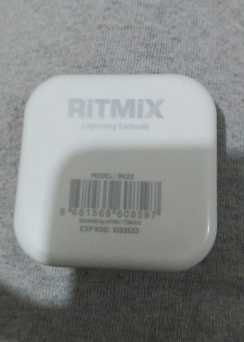 Ritmix Beyaz Kulak İçi Kulaklık - Görsel 2