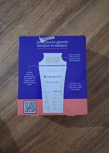 Lansinoh Anne Sütü Saklama Poşeti 50'li - Görsel 3