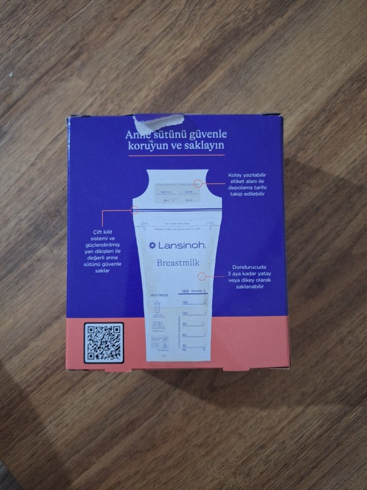 Lansinoh Anne Sütü Saklama Poşeti 50'li - Görsel 3