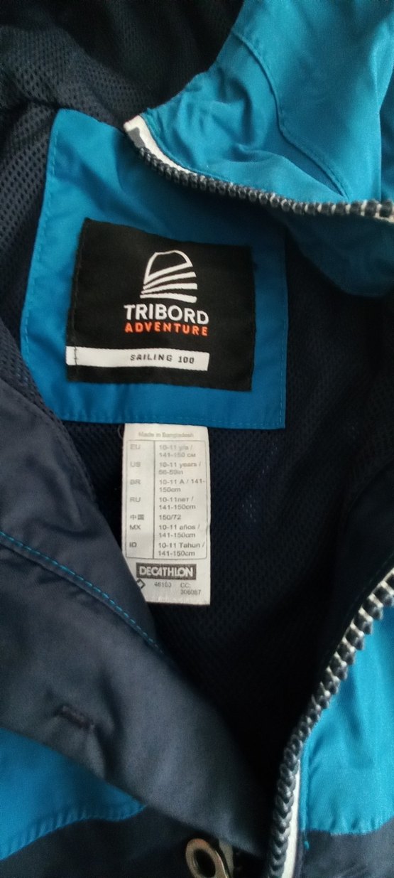 Kapüşonlu Koyu Mavi Fermuarlı Erkek Mont - Görsel 4