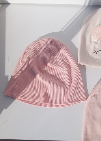 Pembe Çocuk Örgü Bere - Görsel 6