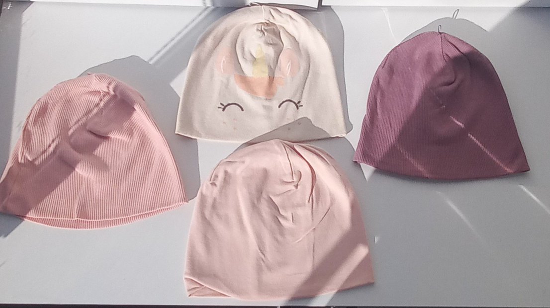 Pembe Çocuk Örgü Bere - Görsel 3