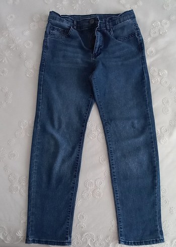 Kadın Lacivert Denim Normal Boy Pantolon - Görsel 2
