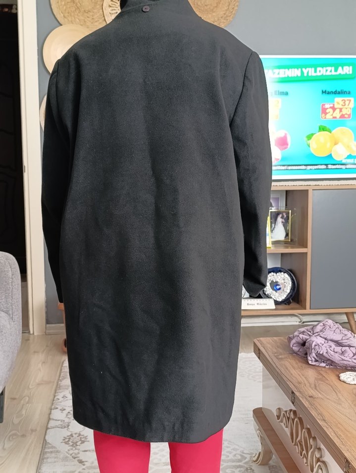 siyah kaşe kaban 3 numara - Görsel 3