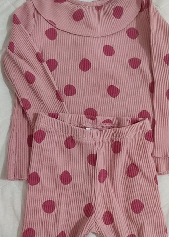 LC Waikiki Pembe Bebek Kız Uzun Kollu Takım