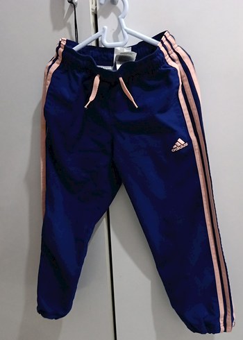 Adidas Kız Çocuk Mavi Rahat Eşofman Altı