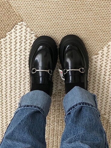 Oxford loafer ayakkabı