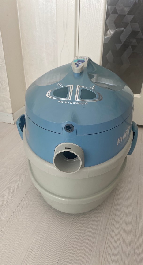 HydroZone Mavi Gri Elektrikli Süpürge - Görsel 2