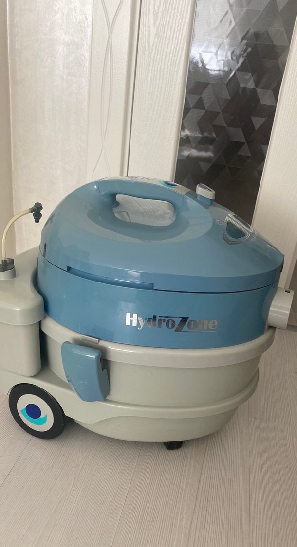 HydroZone Mavi Gri Elektrikli Süpürge - Görsel 3