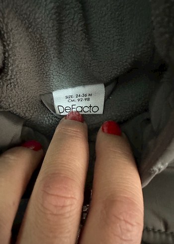 Kapüşonlu Gri Erkek Çocuk Mont - Görsel 4