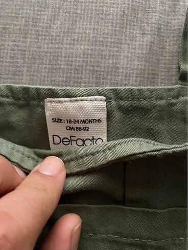 1,5 Yaş Beden haki Renk Erkek bebek takım