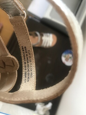 29 Beden H&M sandalet 29 no