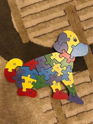 Ahşap puzzle