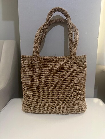 Zara Kagıt ip çanta