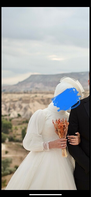 Tesettür gelinlik - Görsel 2