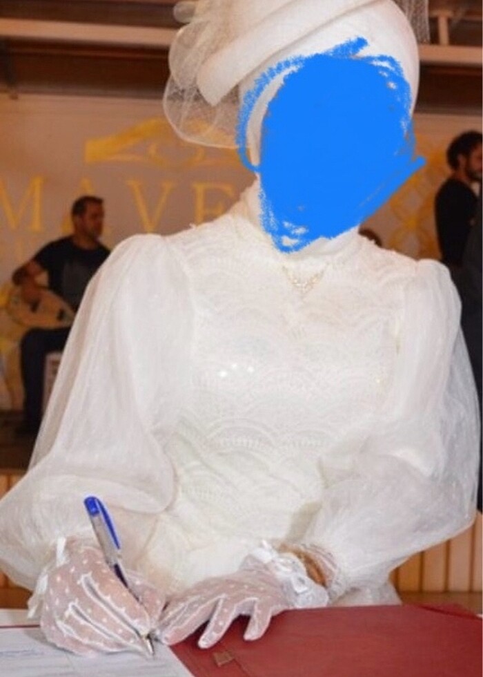 Tesettür gelinlik - Görsel 3