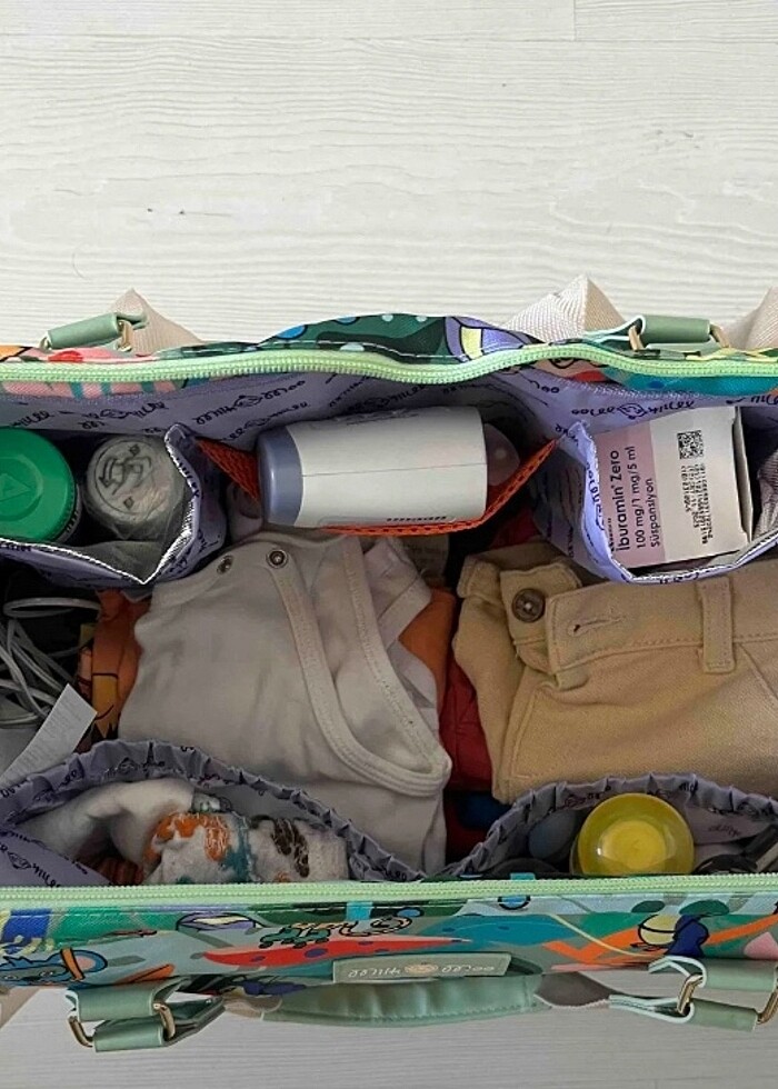 Milk & moo anne bebek bakım çantası - Görsel 2