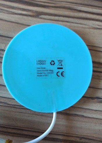  Beden mavi Renk Bardak ısıtıcısı