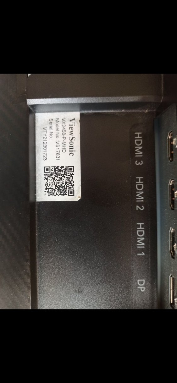 Siyah ViewSonic Monitör - Görsel 3