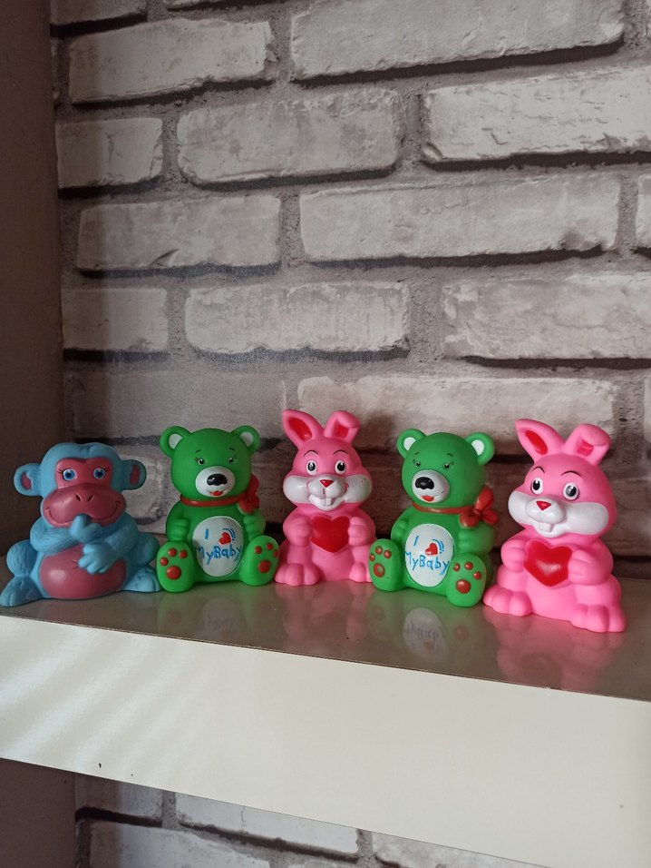 Renkli Oyuncak Hayvan Figürleri Seti - Görsel 4